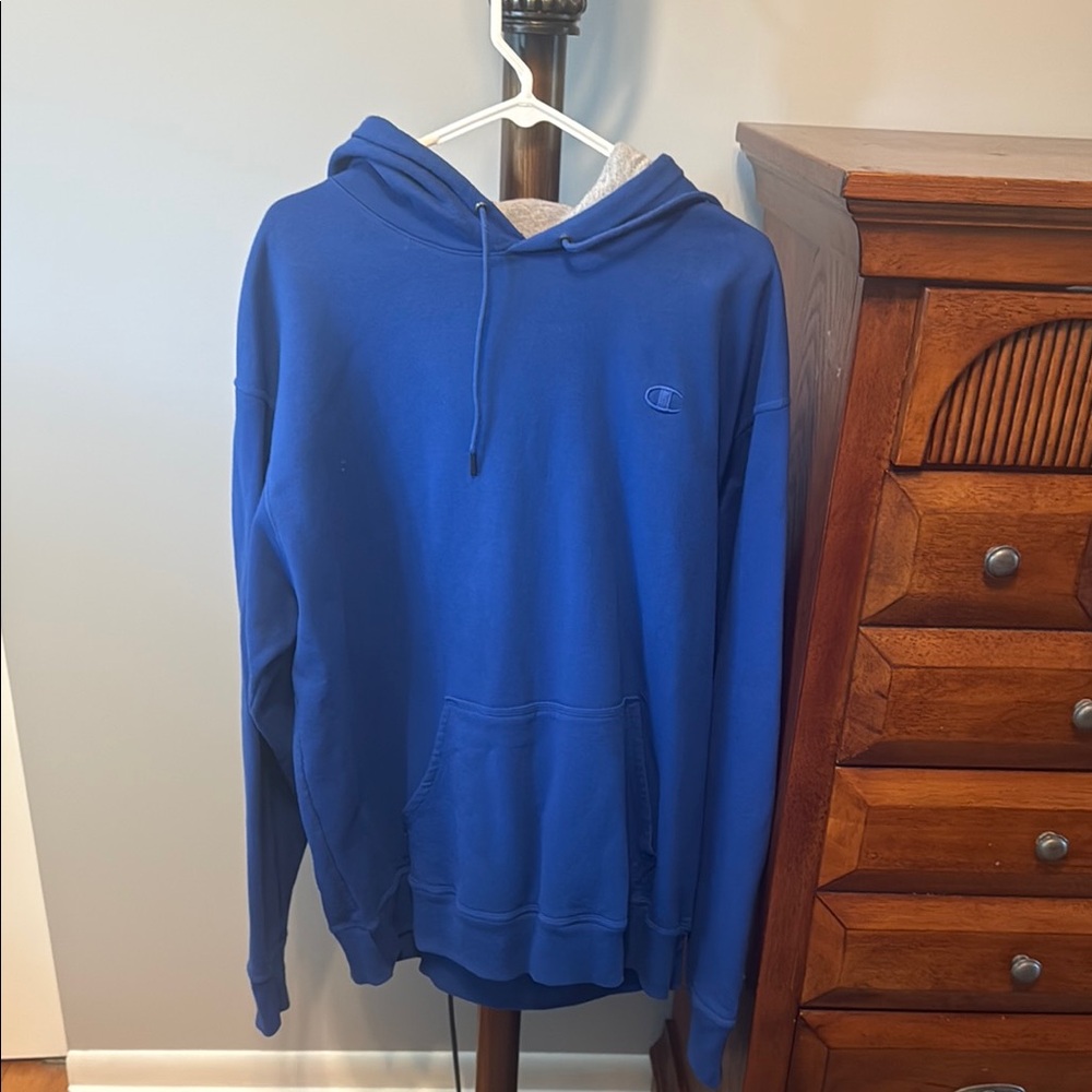 Champion Blue Sweatshirt Classic Pullover
